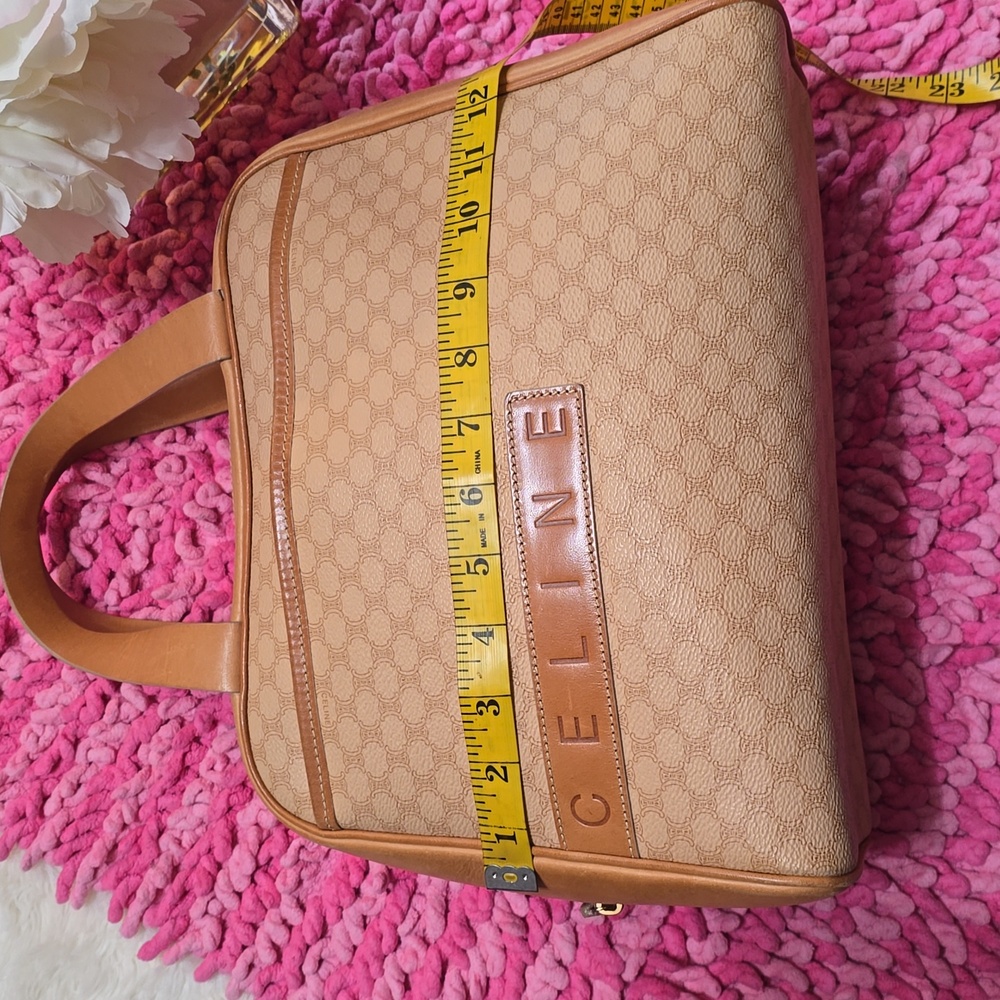 Celine Beige and Tan Satchel - Picture 14 of 16